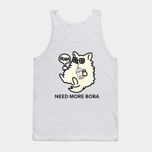 The Cat Boss Needs More Boba! Tank Top